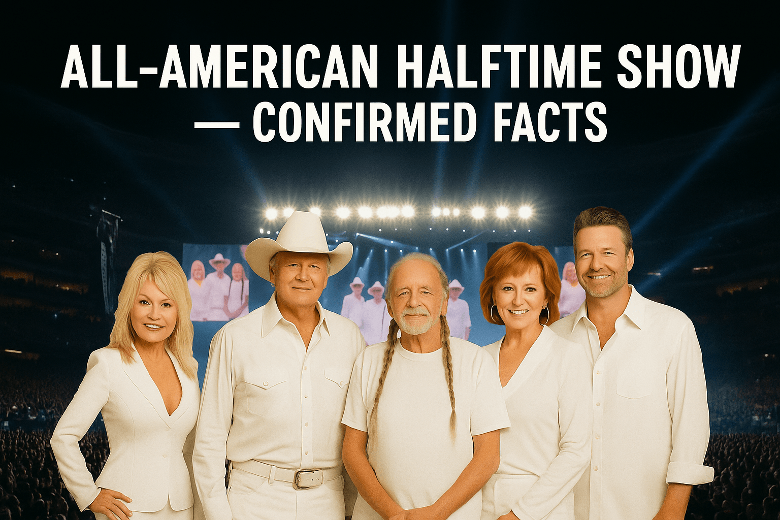 ALL-AMERICAN HALFTIME SHOW — CONFIRMED FACTS: Faith, Family, and Freedom Take Center Stage in America’s Most Talked-About Event