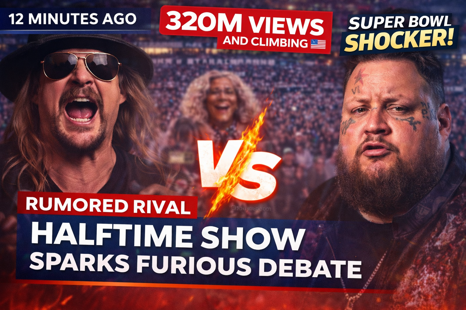 Viral Shockwave: A Rumored Rival Halftime Show Is Stirring a National Debate