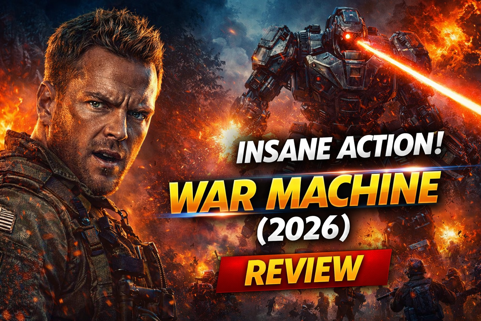 Movie Review – War Machine (2026)