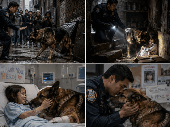 THE NEIGHBORS CALLED THE COPS ON THE “MONSTER” IN THE ALLEY… But when I finally saw what he was bleeding for, I realized I was the monster for even reaching for my handcuffs.