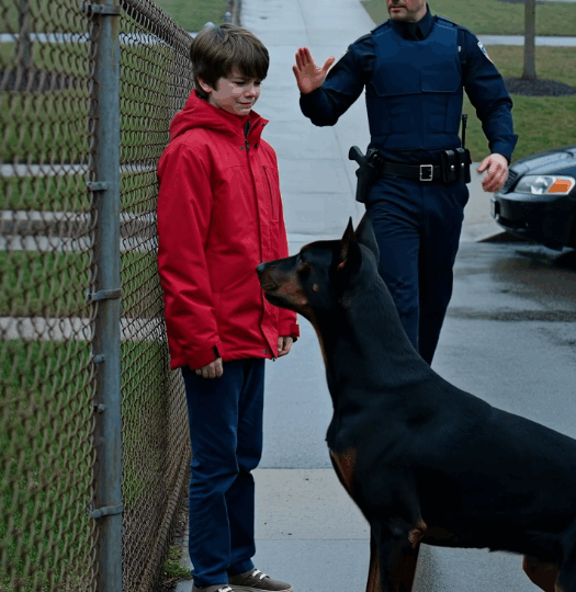 A Police Officer Nearly Mistook a Doberman for a Threat