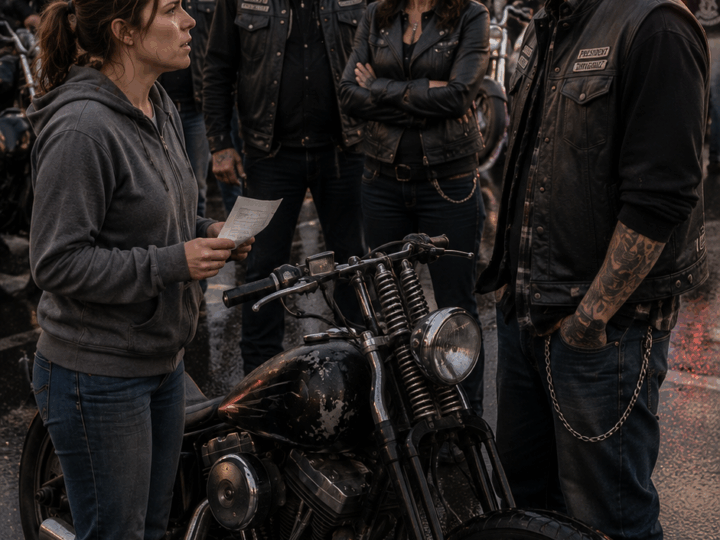 She Never Expected a $98 Harley to Lead 90 Bikers Straight to Her the Next Morning