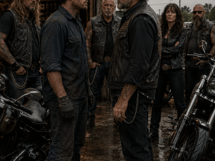 Three Days Later, Dozens of Bikers Stopped Outside My Garage… Then Everything Changed
