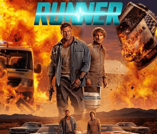 The Official RUNNER Poster Has Arrived – Alan Ritchson and Owen Wilson Race Against Time
