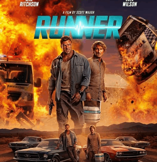 The Official RUNNER Poster Has Arrived – Alan Ritchson and Owen Wilson Race Against Time